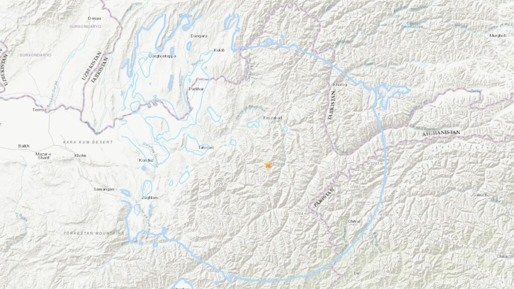 terremoto afghanistan