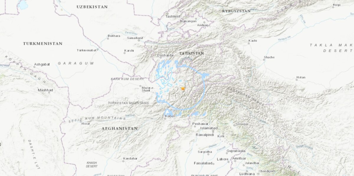 terremoto afghanistan