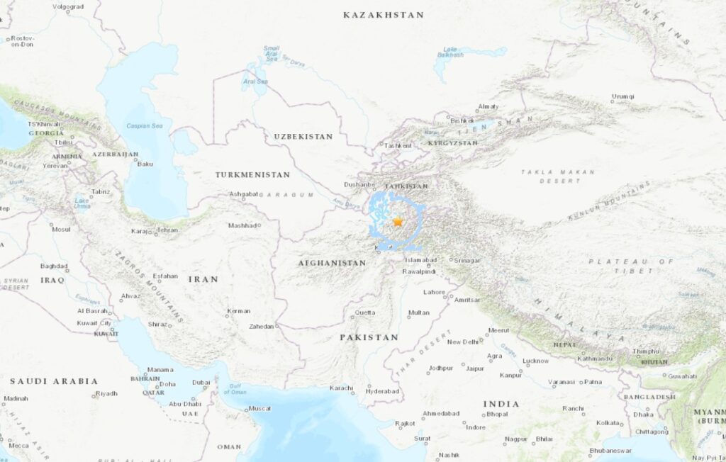 terremoto afghanistan