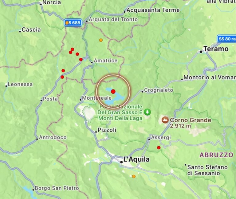 terremoto camposto abruzzo