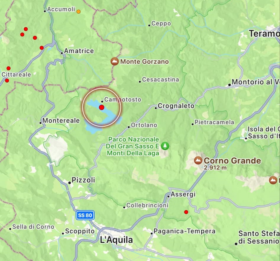 terremoto camposto abruzzo