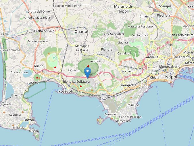 terremoto oggi napoli pozzuoli