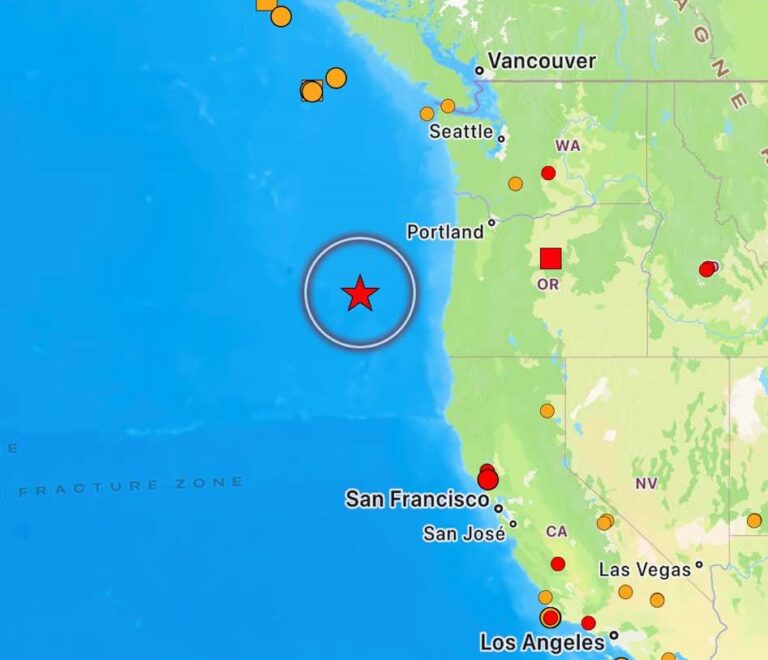 terremoto oregon usa