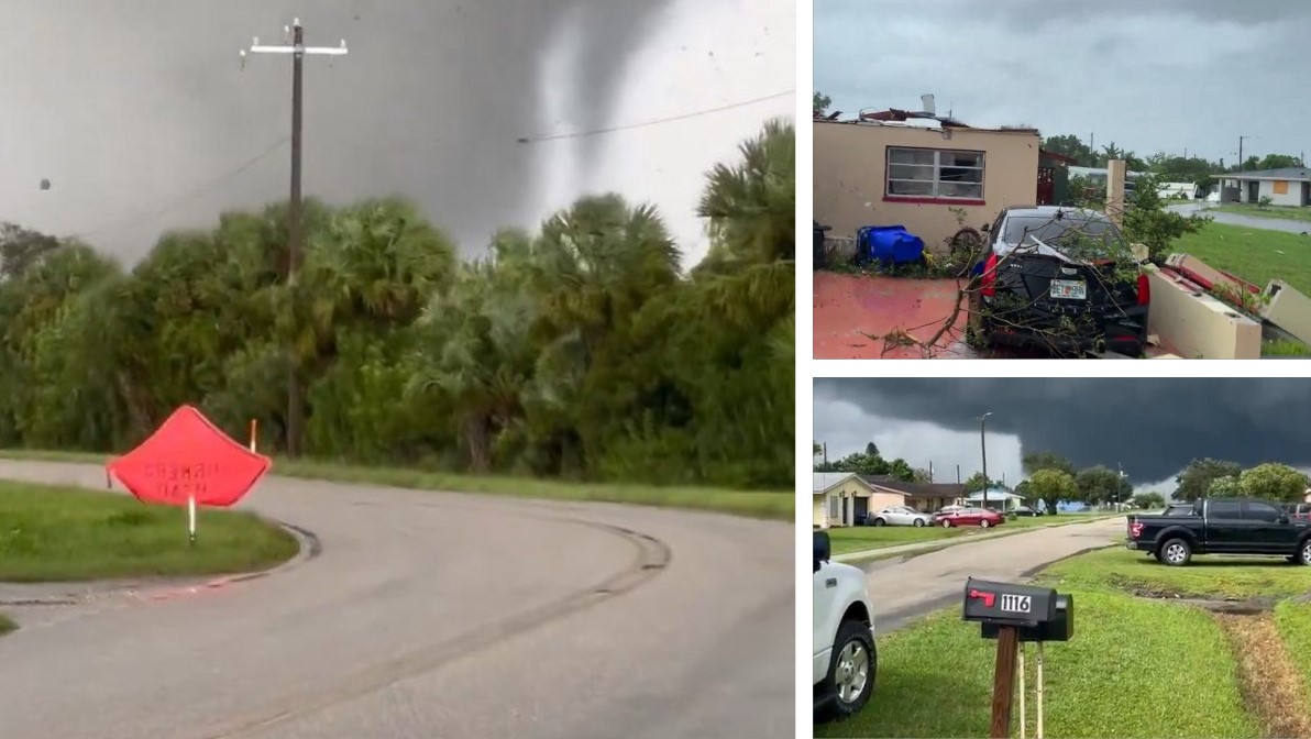 tornado florida uragano milton