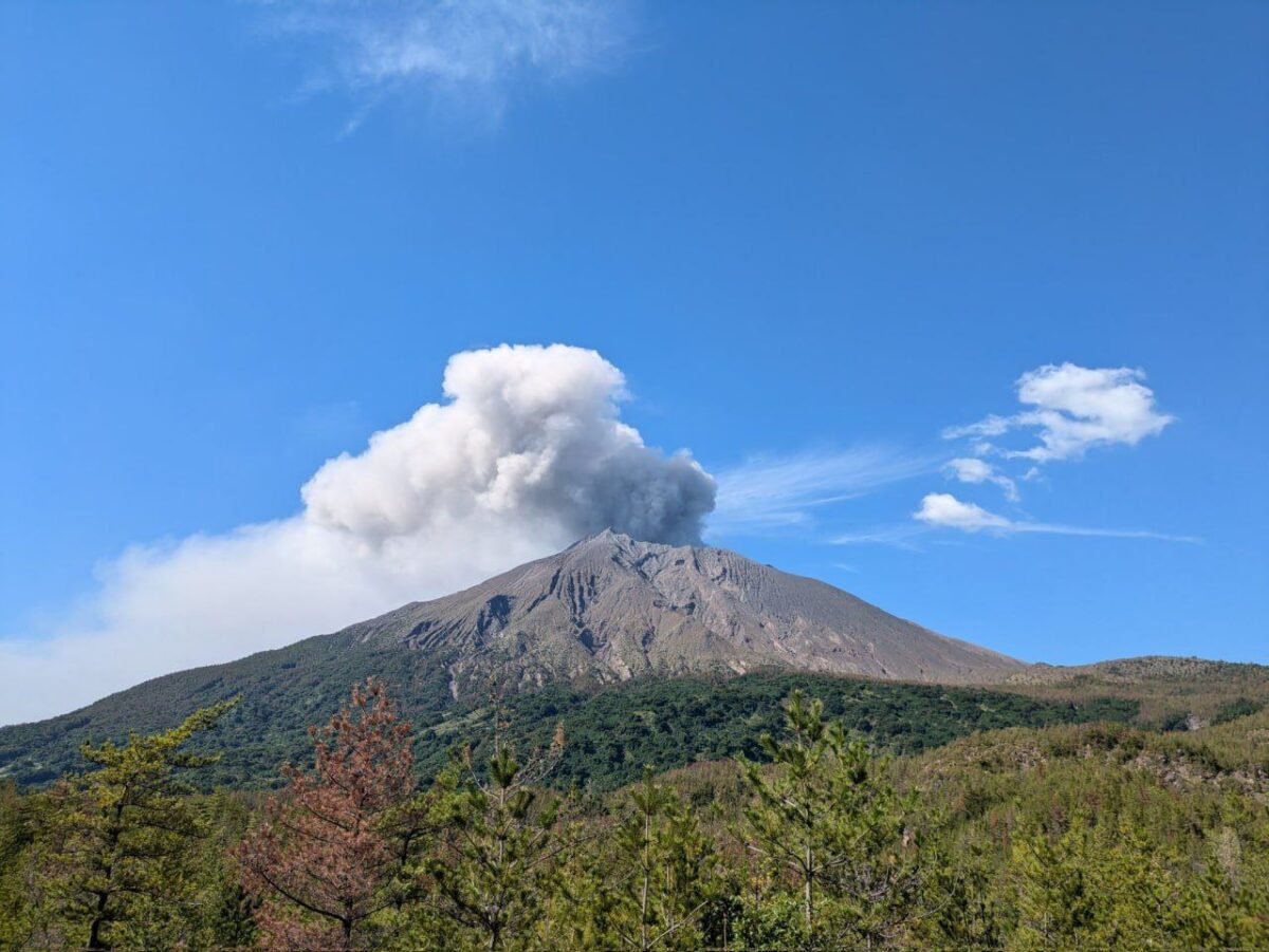 vulcano Sakurajima eruzione giappone