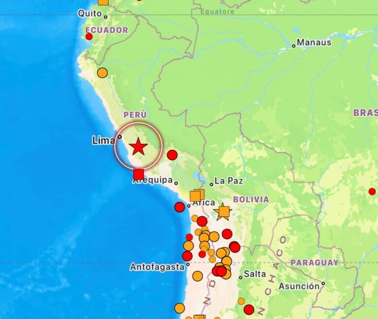 terremoto perù