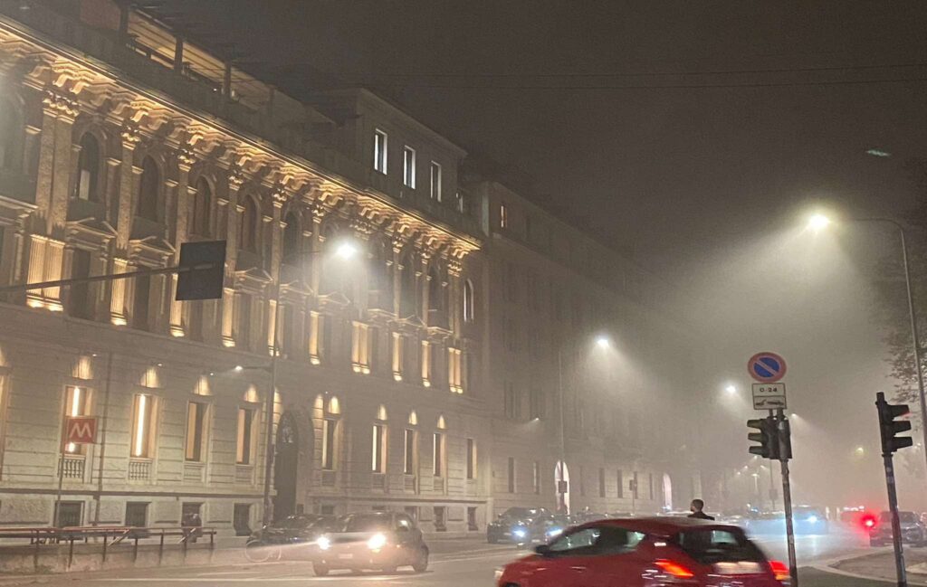 nebbia milano