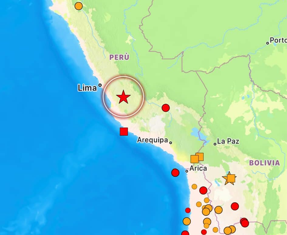 terremoto perù