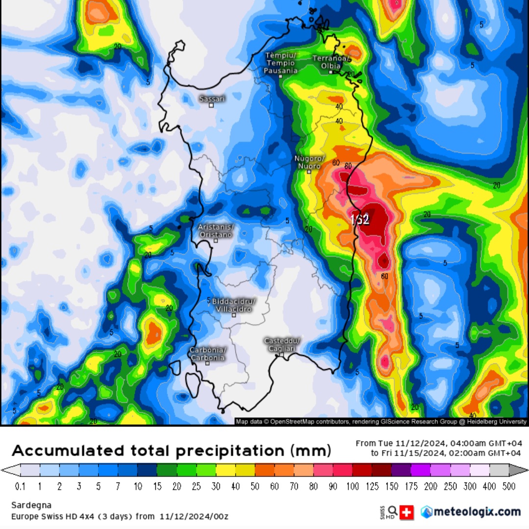 Allerta meteo Sardegna 