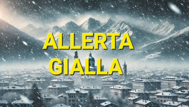 Allerta meteo gialla in Valle d’Aosta