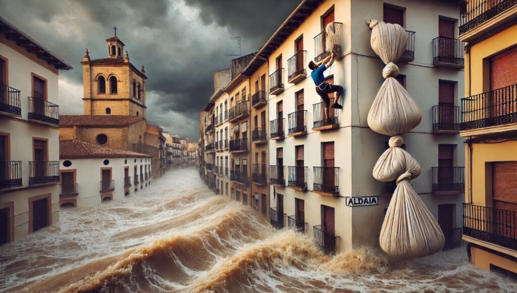 Alluvione Valencia, salvataggio miracoloso