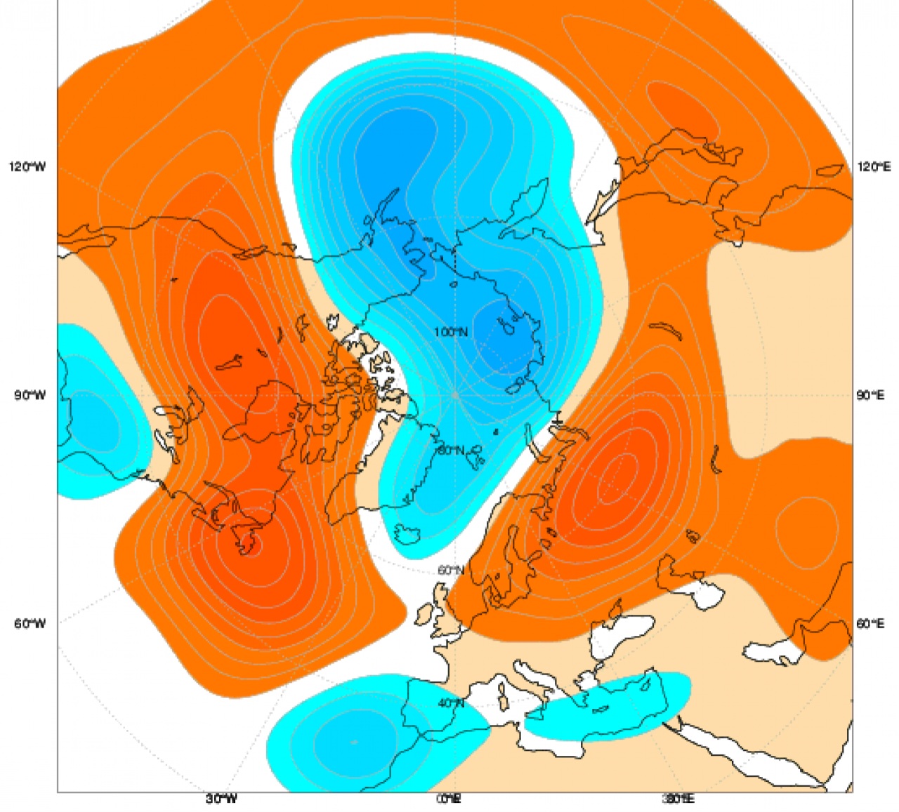 Anomalie del vortice polare