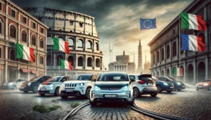 Auto elettriche Italia Francia