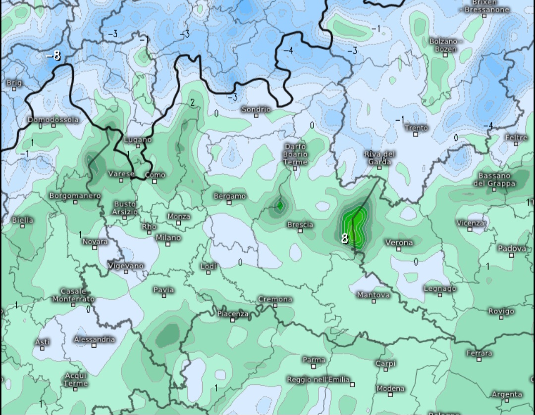 Gelate notturne Lombardia 