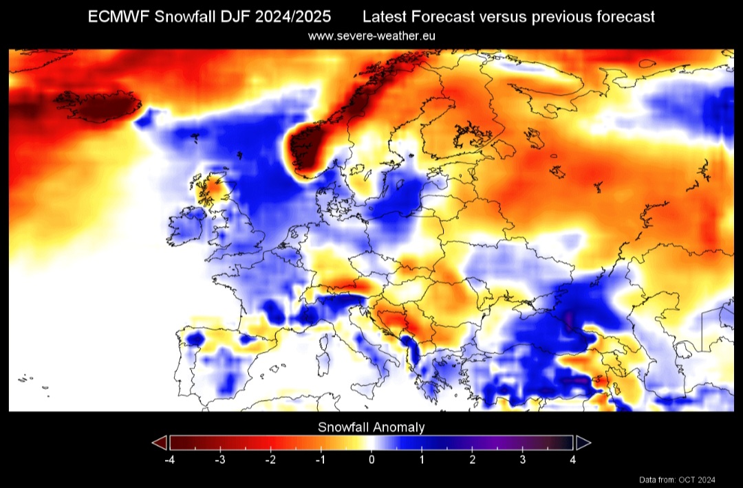 Previsioni Inverno ECMWF 