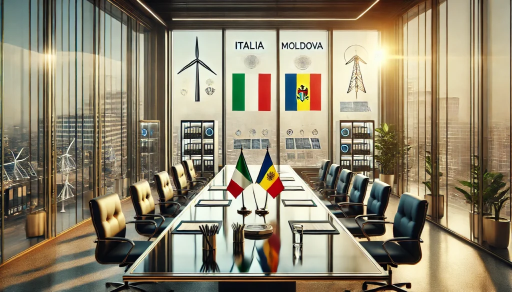 Italia Moldova energia