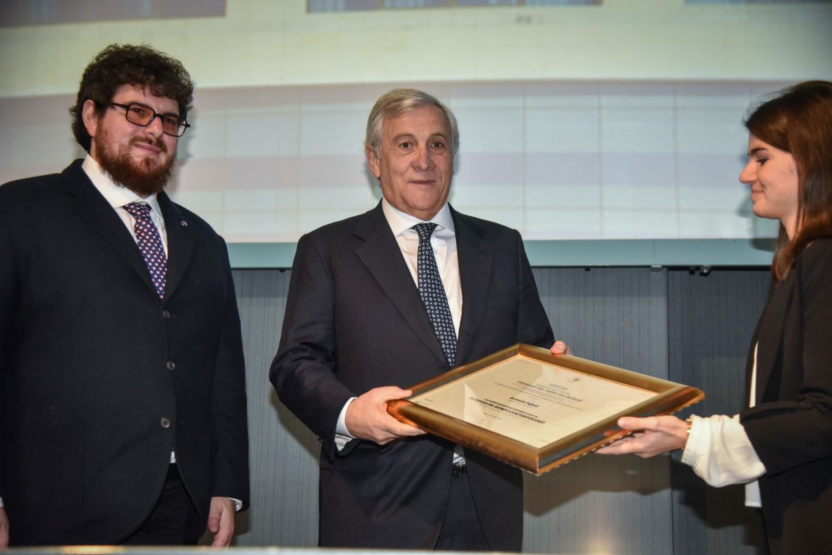 Laurea Honoris causa Tajani