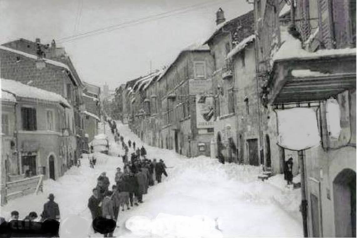 Neve San Giovanni Rotondo 1963