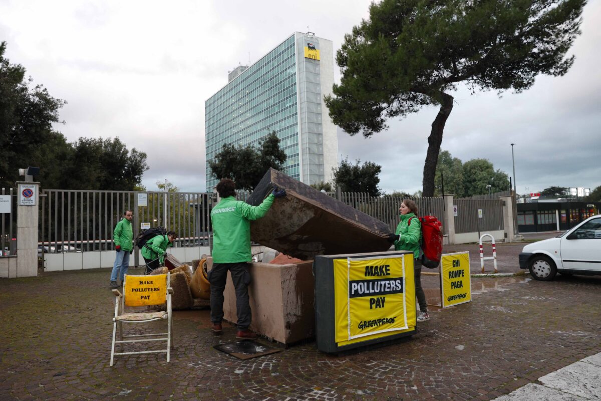 Protesta Greenpeace