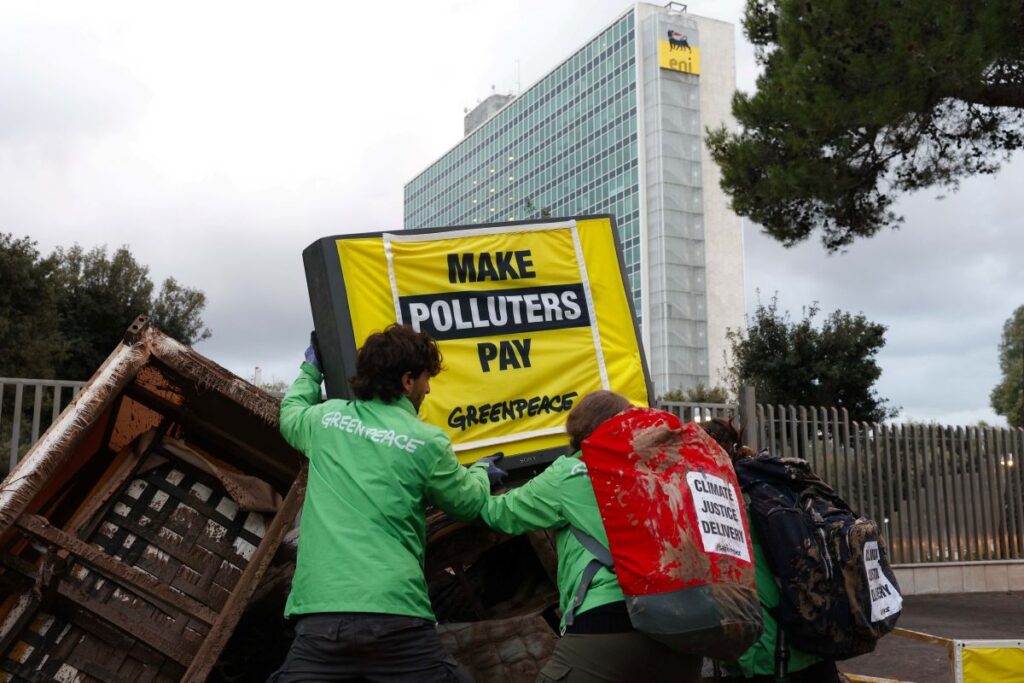 Protesta Greenpeace