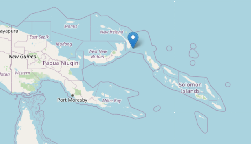 terremoto Papua Nuova Guinea