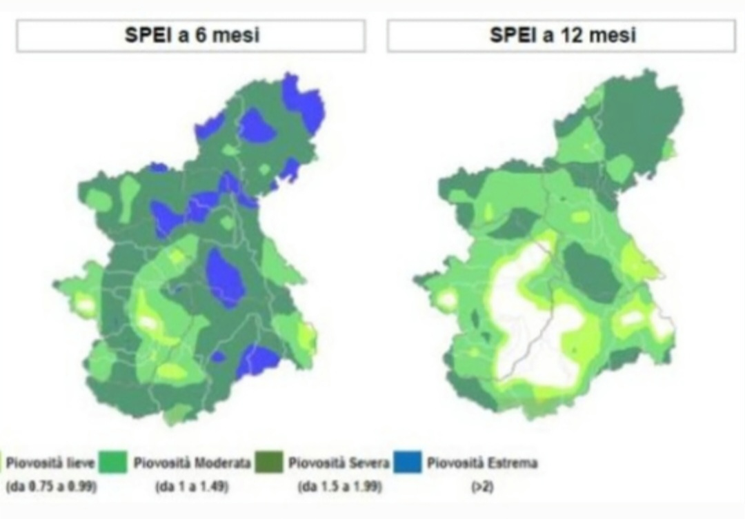 Indice SPEI Piemonte 