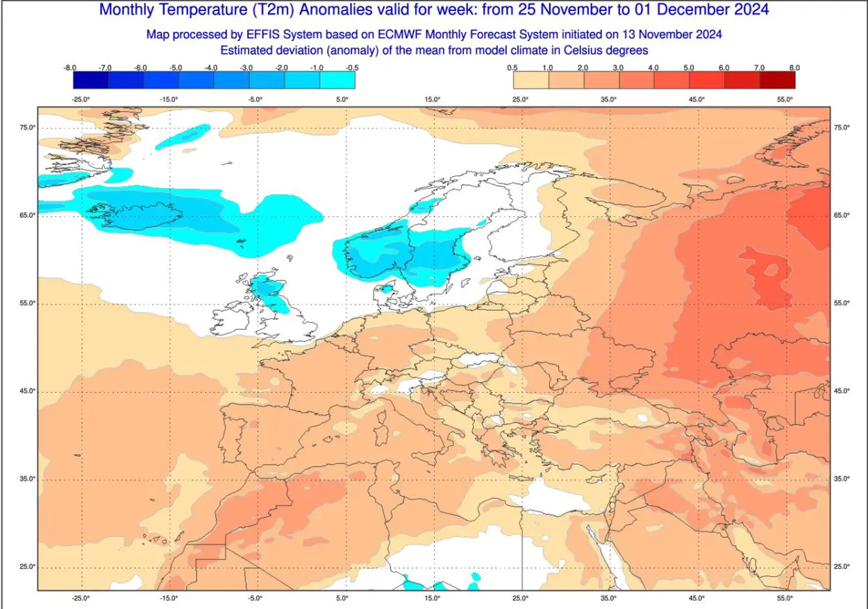 Temperature seconda settimana 