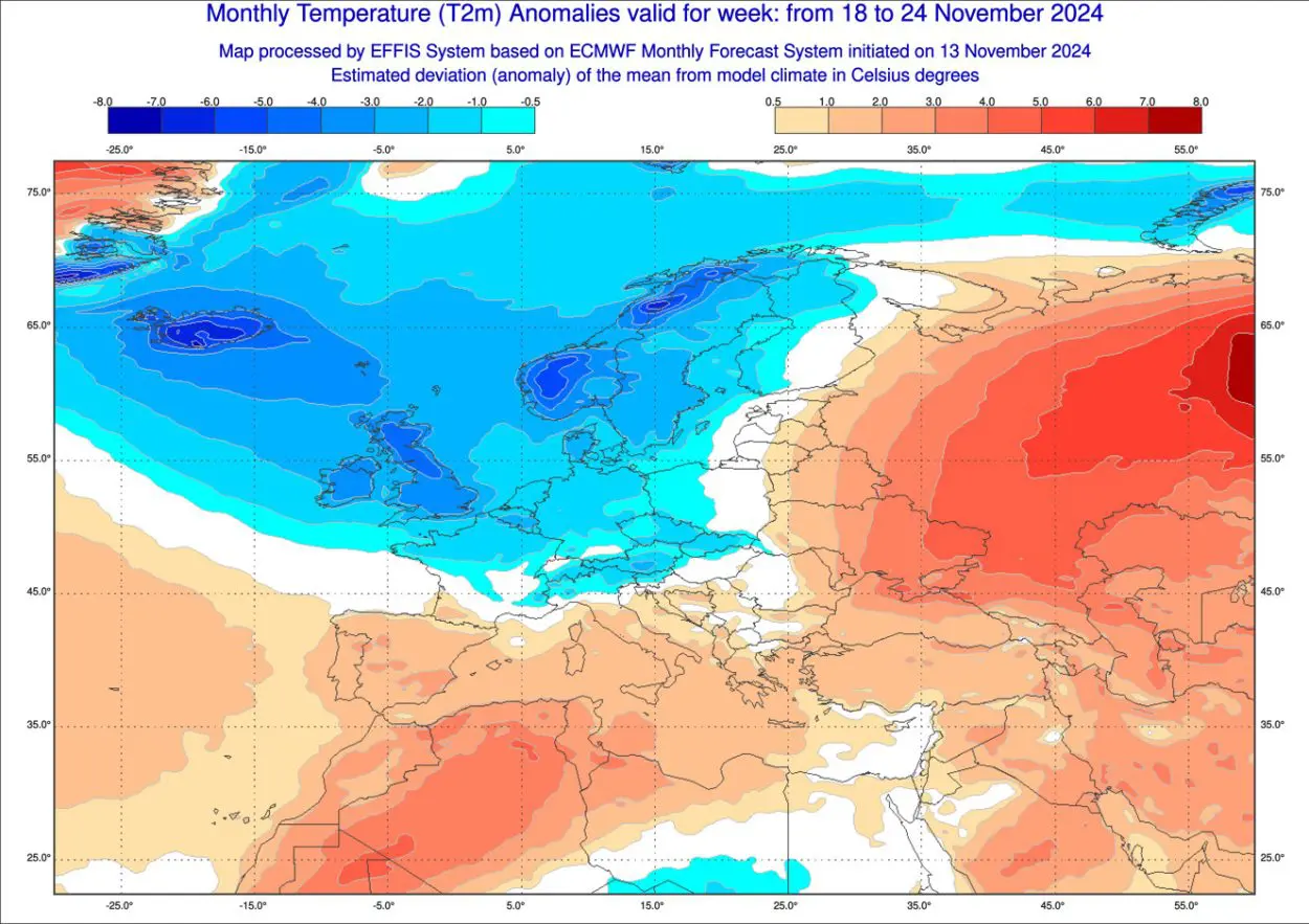 Temperature prima settimana 