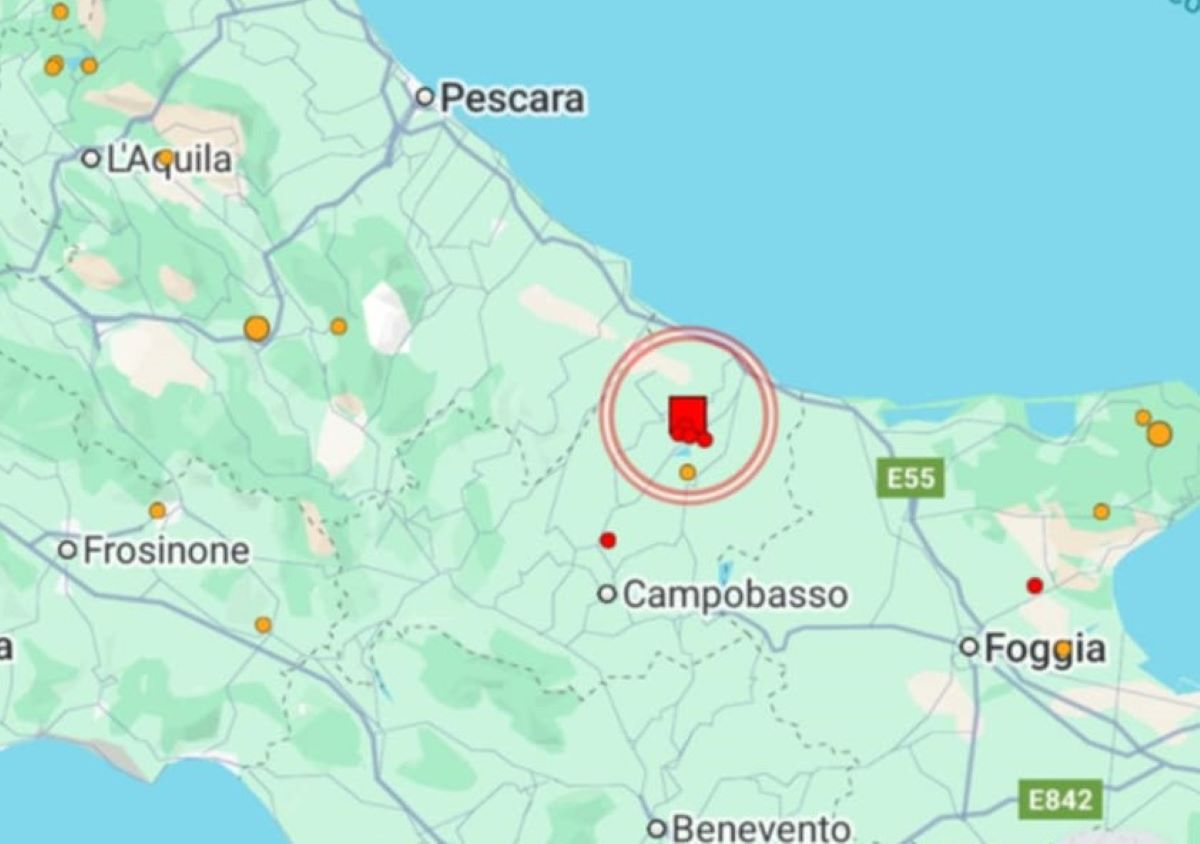 Terremoto Montecilfone Molise