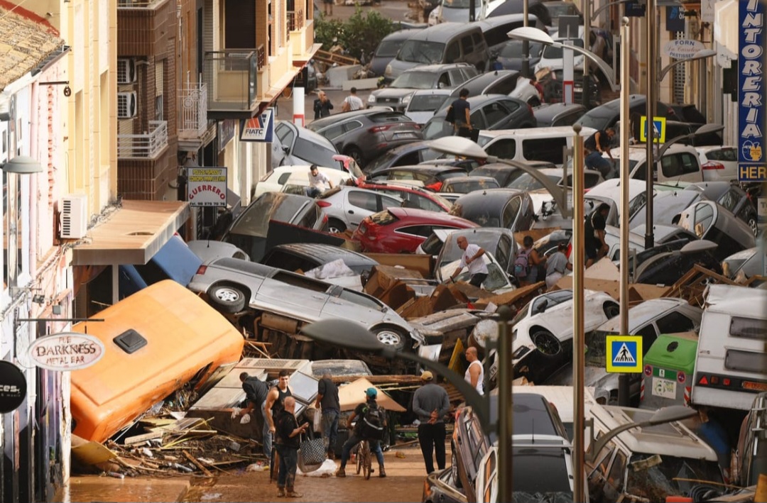 Valencia dopo l'alluvione 