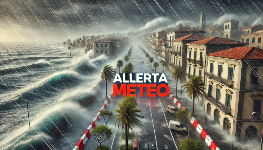 allerta meteo oggi domani burrasca mareggiate aeronautica militare maltempo italia