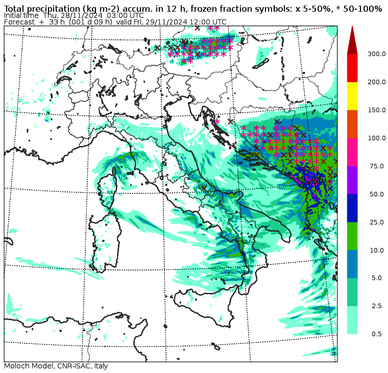 allerta meteo venerdì mattina