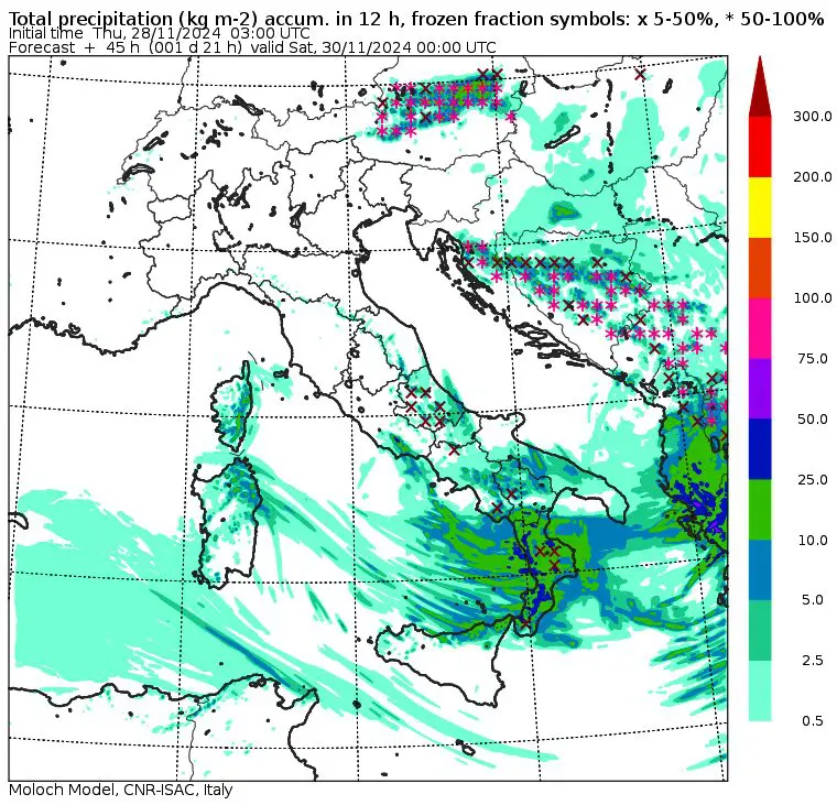 allerta meteo venerdì sera