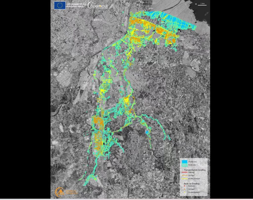 alluvione spagna