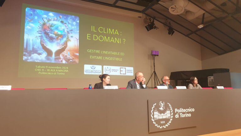 convegno il clima e domani