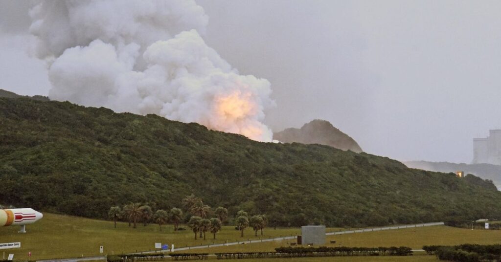 incendio giappone Tanegashima Space Center razzo epsilon s