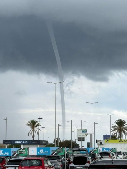 maltempo tornado palermo