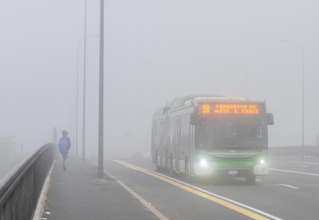 nebbia oggi milano