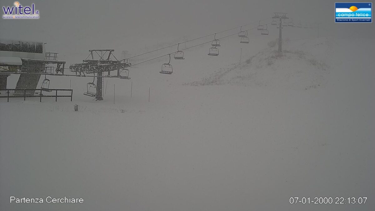 neve campo felice abruzzo