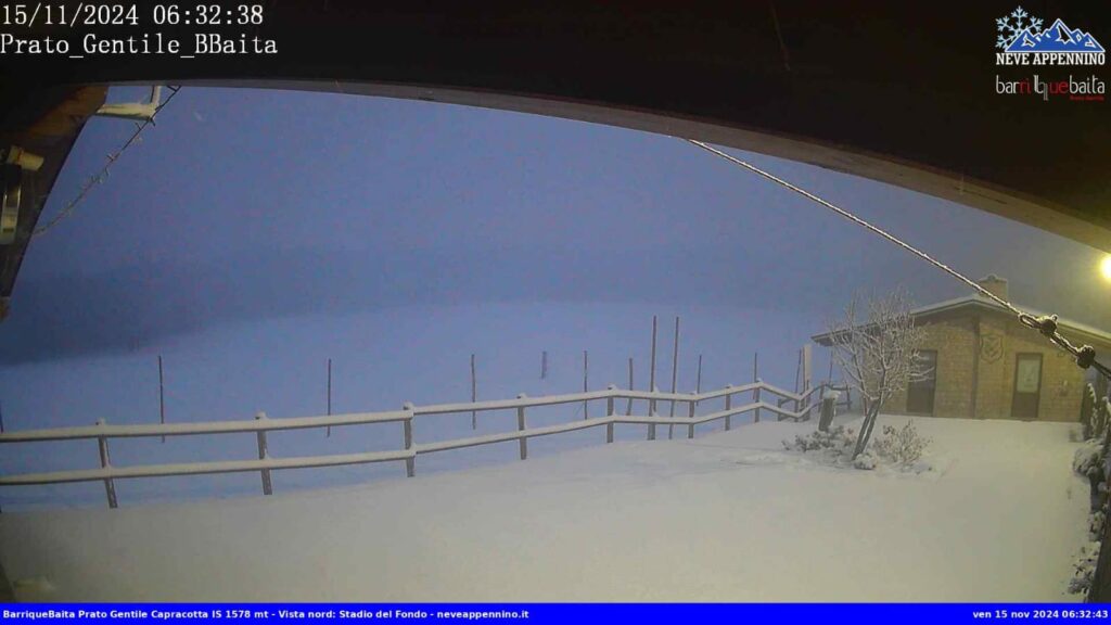 neve molise capracotta prato gentile