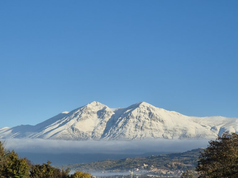 neve monte velino abruzzo