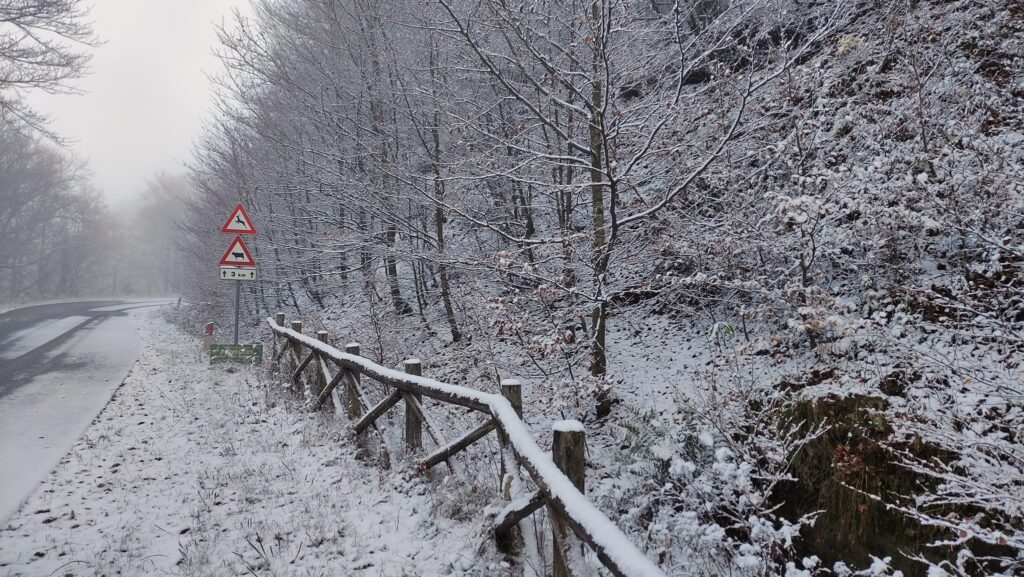 neve pratomagno toscana