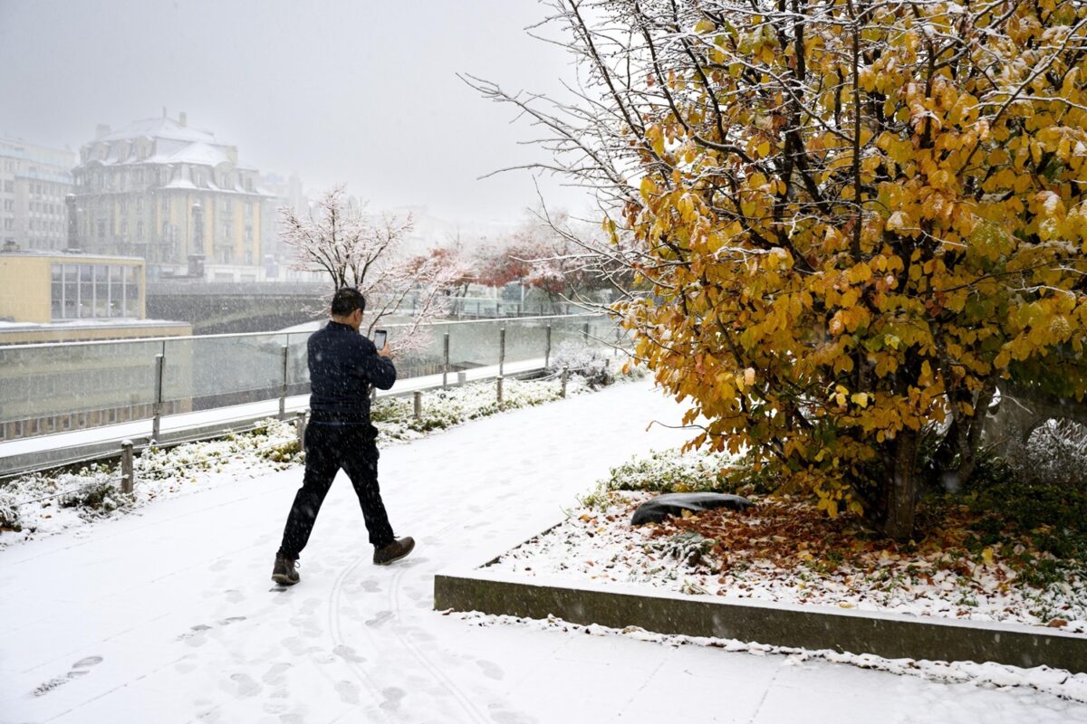 neve losanna svizzera