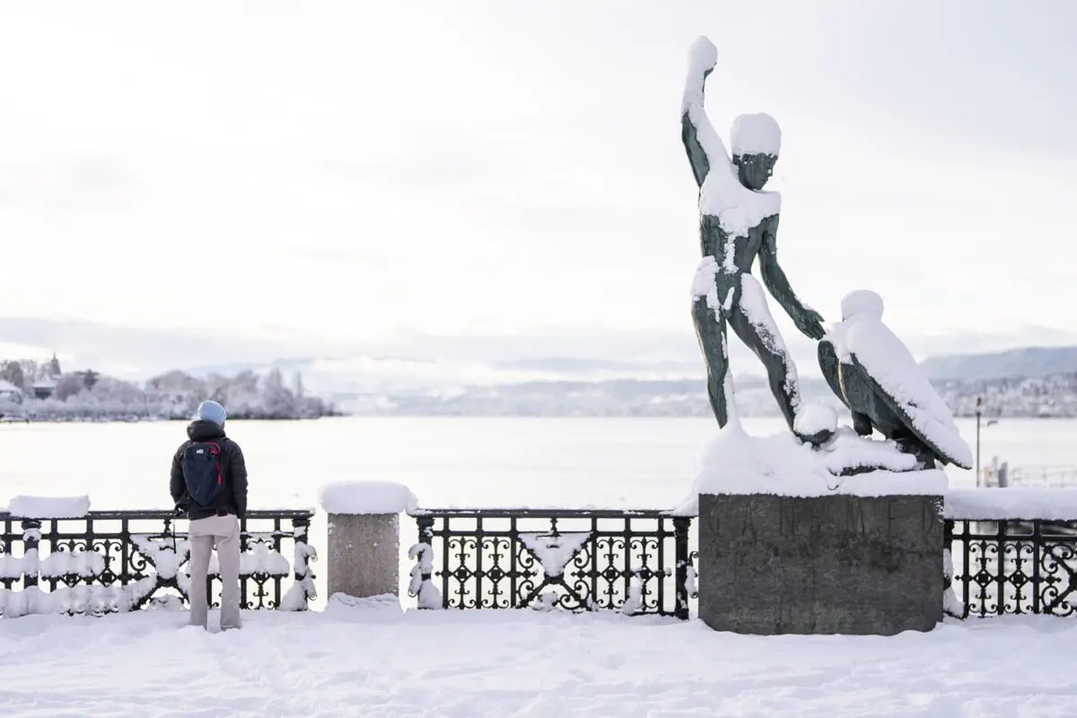 neve zurigo svizzera