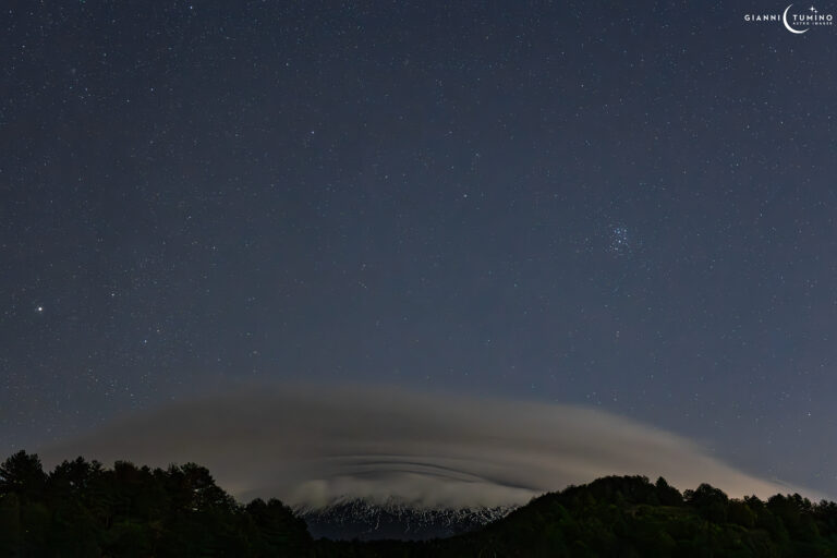 nubi lenticolari etna Gianni Tumino