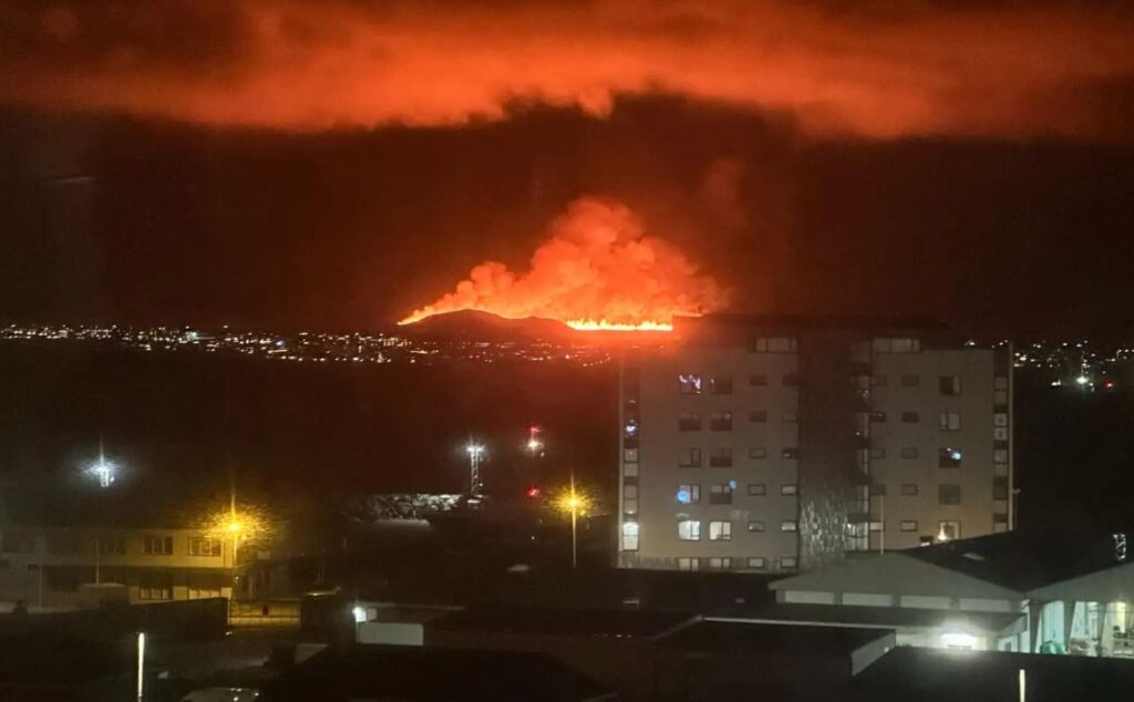 nuova eruzione vulcano islanda