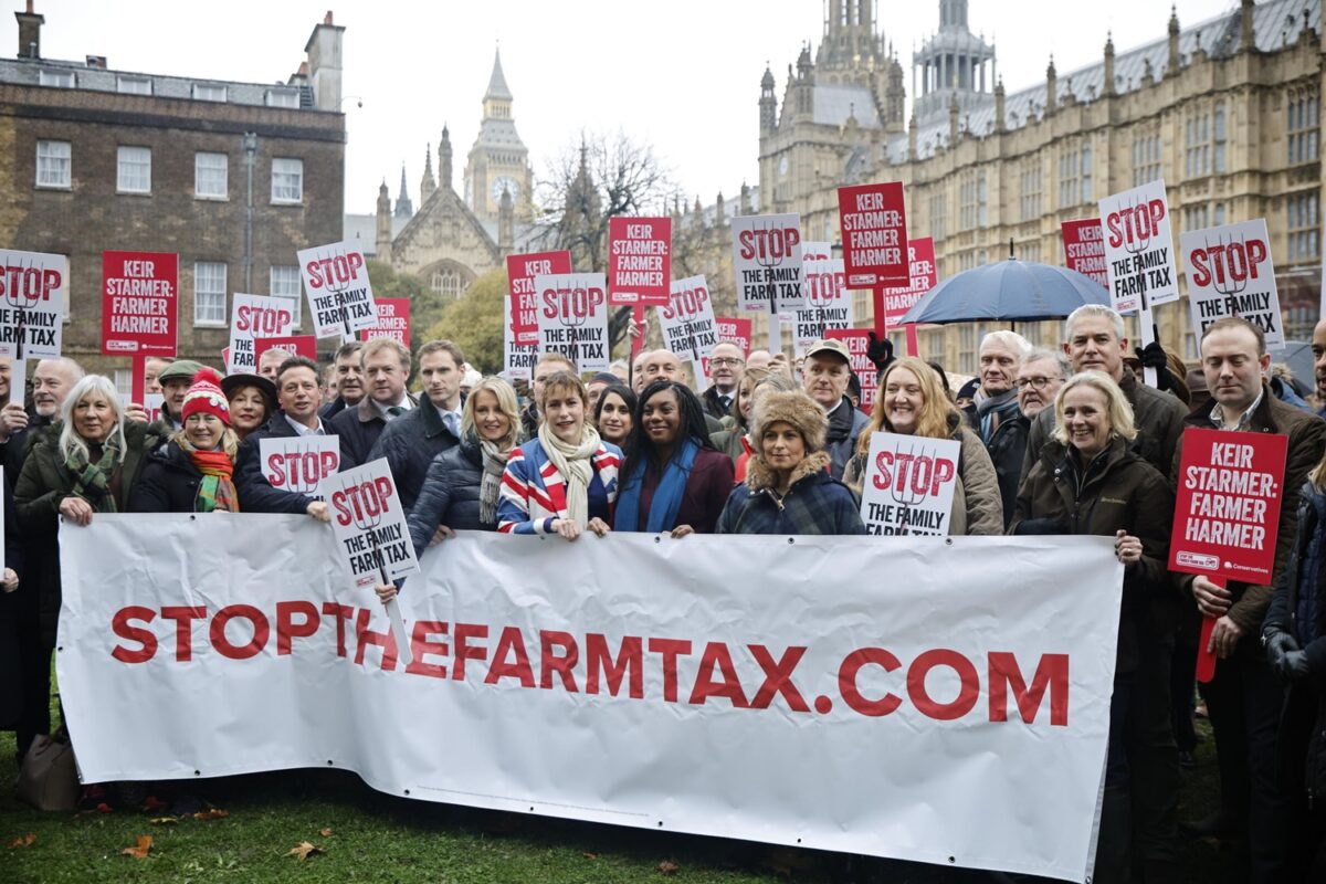 protesta agricoltori londra regno unito