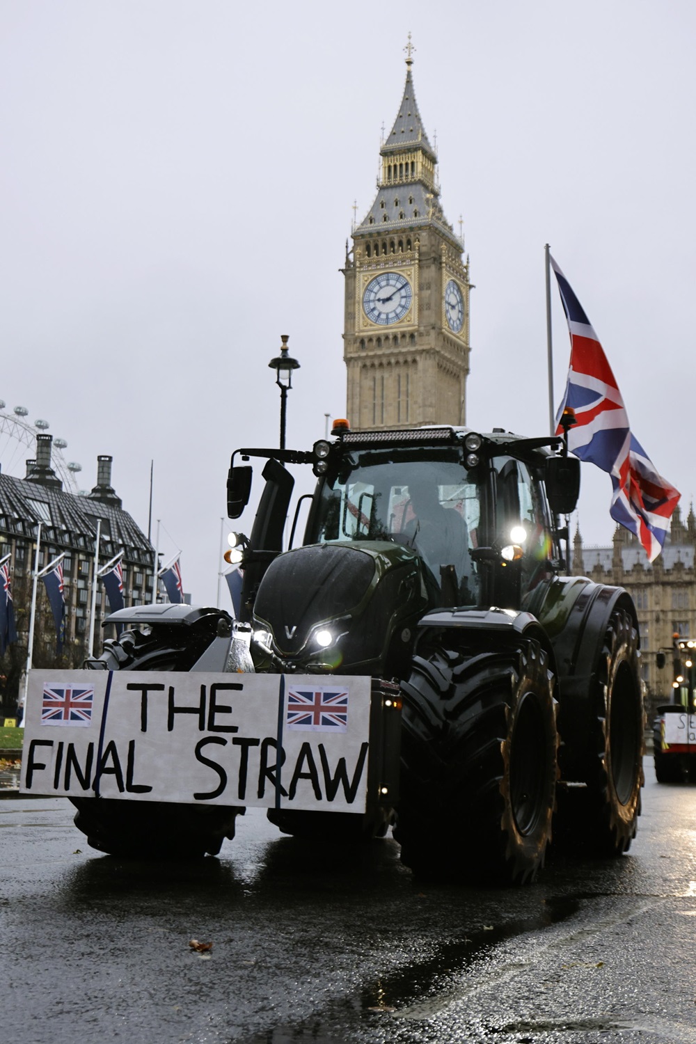 protesta agricoltori londra regno unito