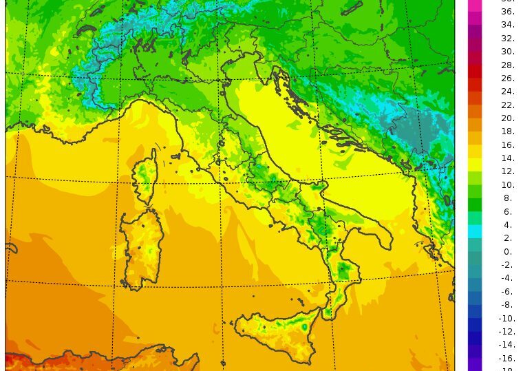 temperature massime 16 novembre