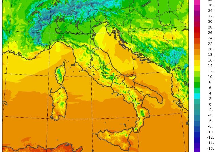 temperature massime 19 novembre